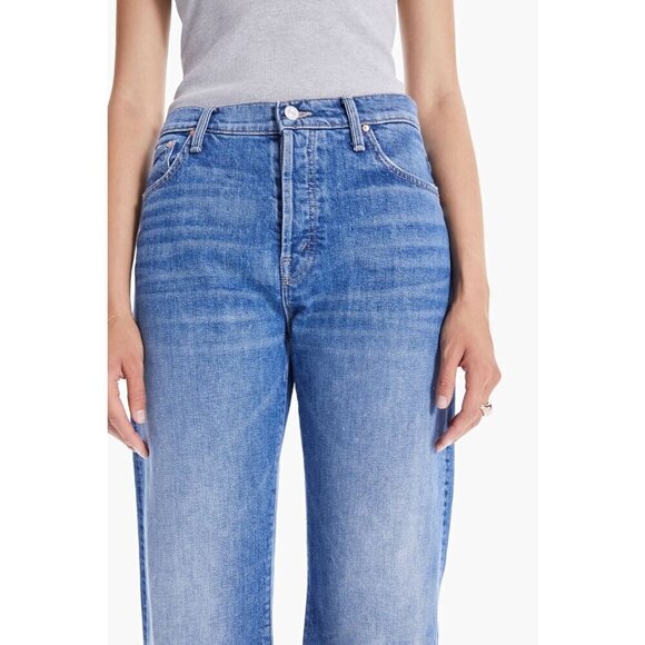 💕MOTHER SUPERIOR💕 The Ditcher Crop Jeans ~ Running With Scissors 25 NWT - Picture 4 of 16